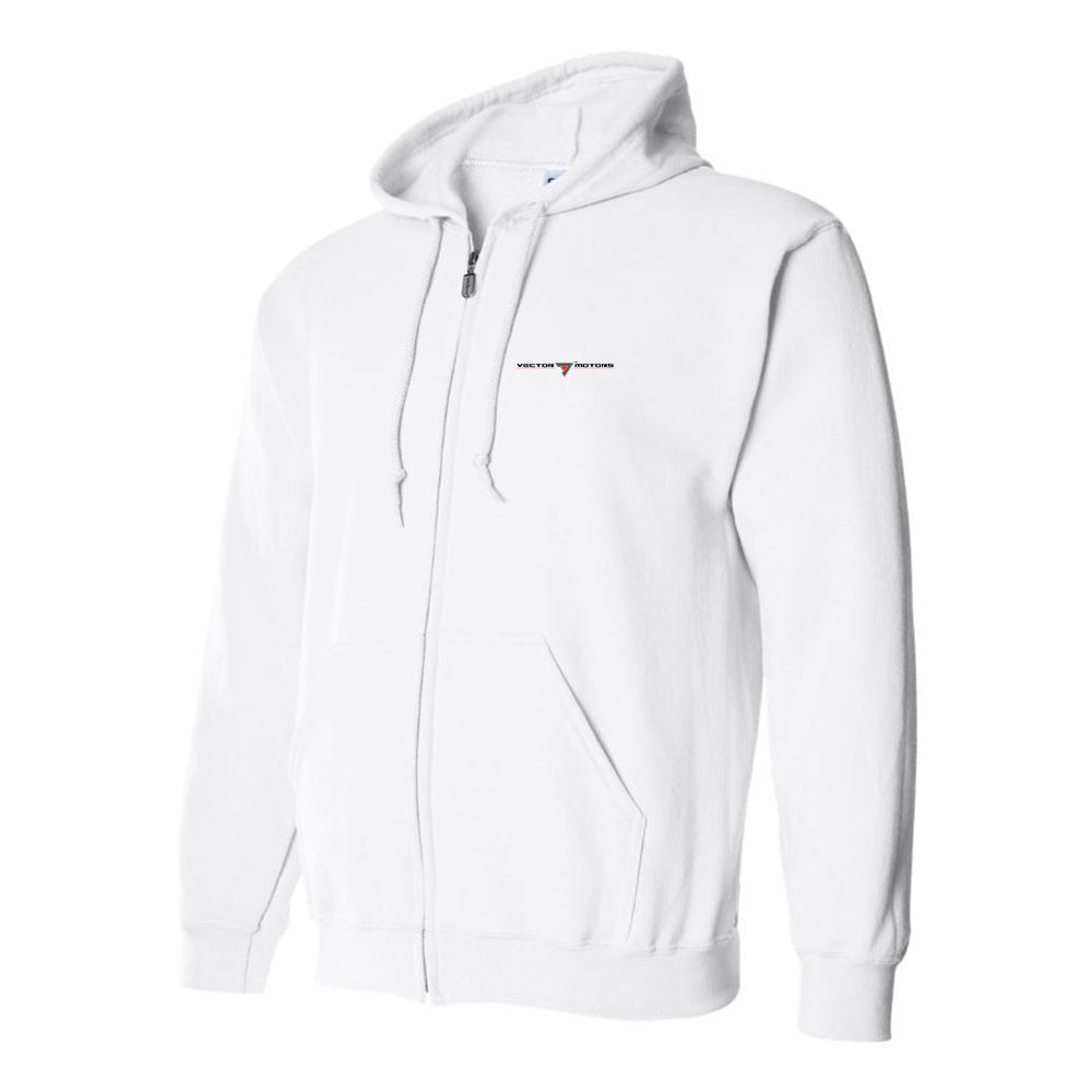 Men's Vector Motors Logo Zipper Hoodie