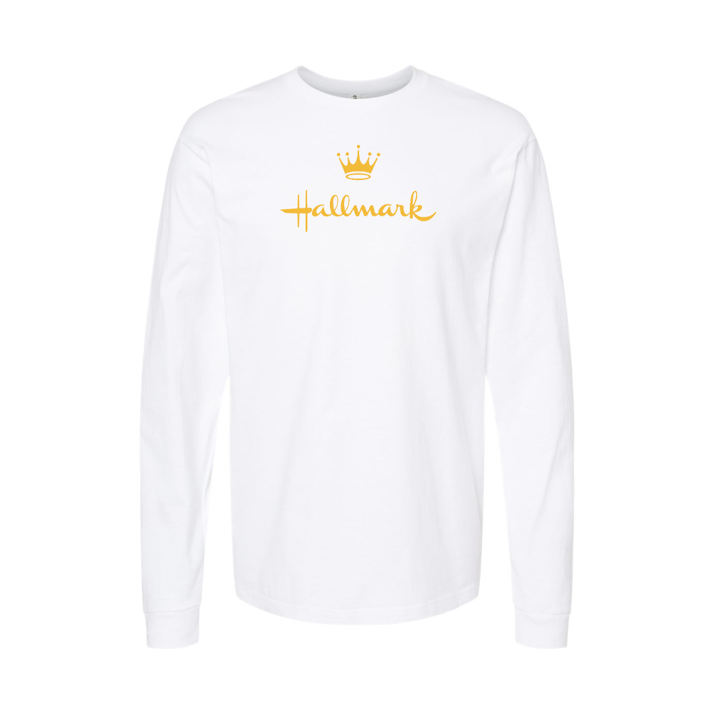 Men's Hallmark golden logo Long Sleeve T-Shirt