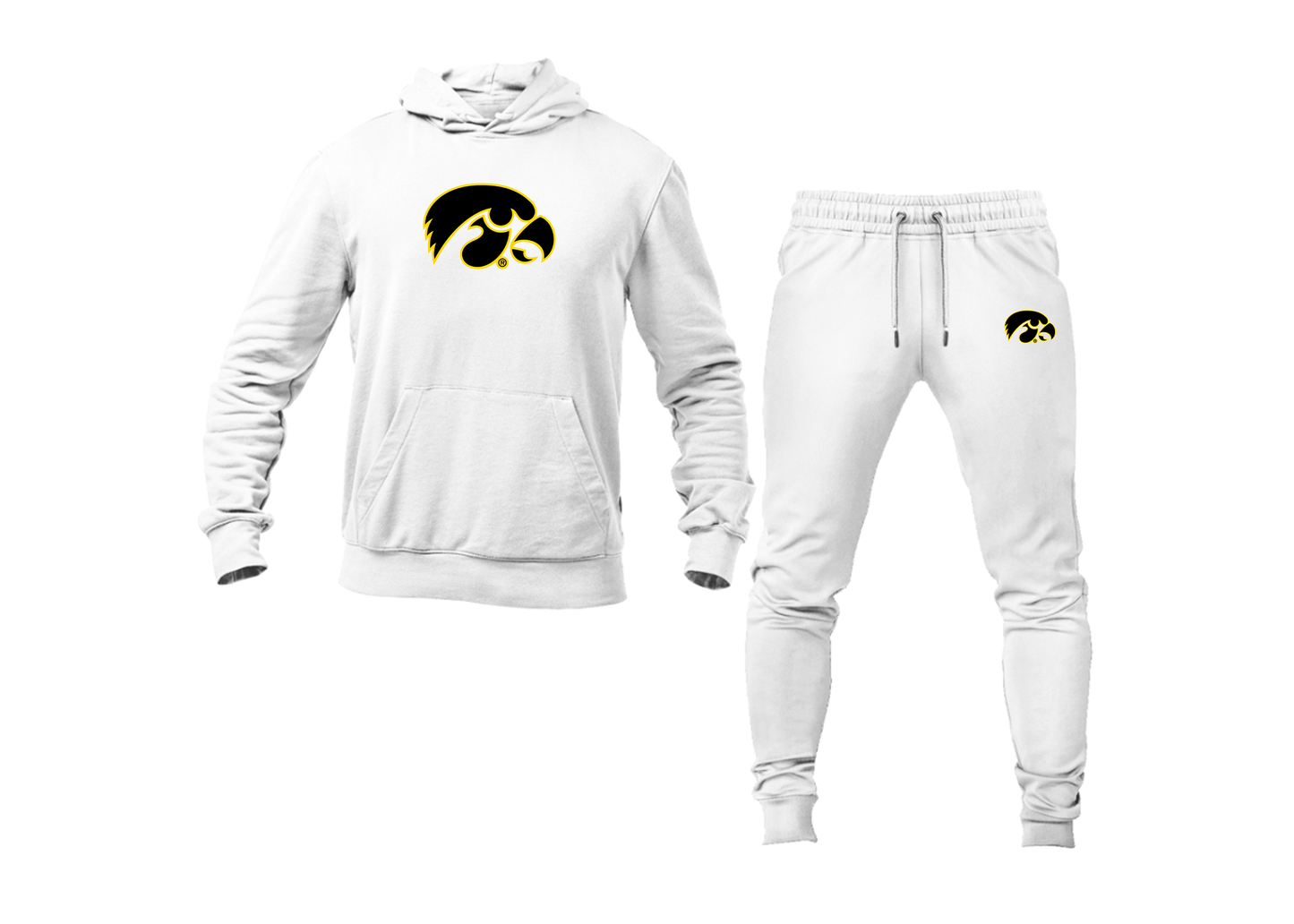 Men's Lowa Hawkeyes Logo Hoodie Joggers Set