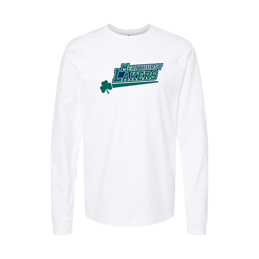 Youth Mercyhurst Lakers Logo Cotton Long Sleeve T-Shirt