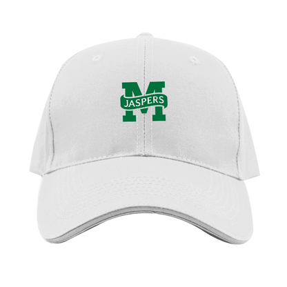Manhattan Jaspers Logo Dad Baseball Cap Hat