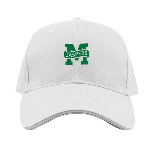 Manhattan Jaspers Logo Dad Baseball Cap Hat