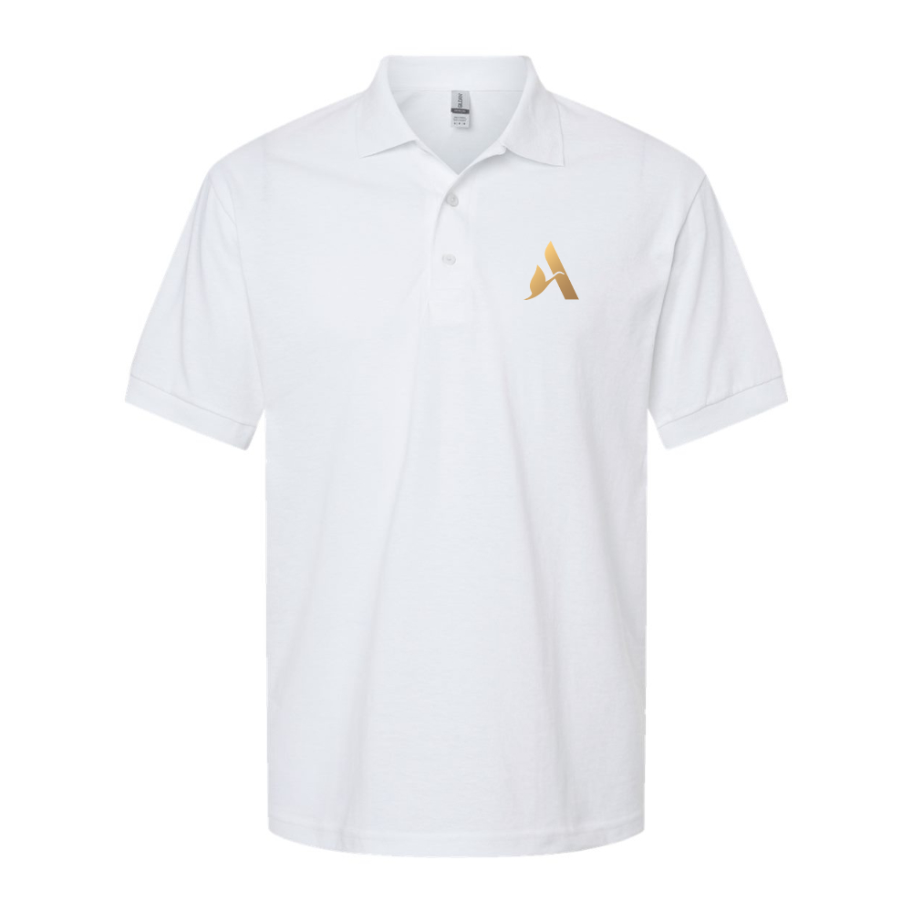 Men's Accor Golden Logo Gildan Dry Blend Jersey Polo