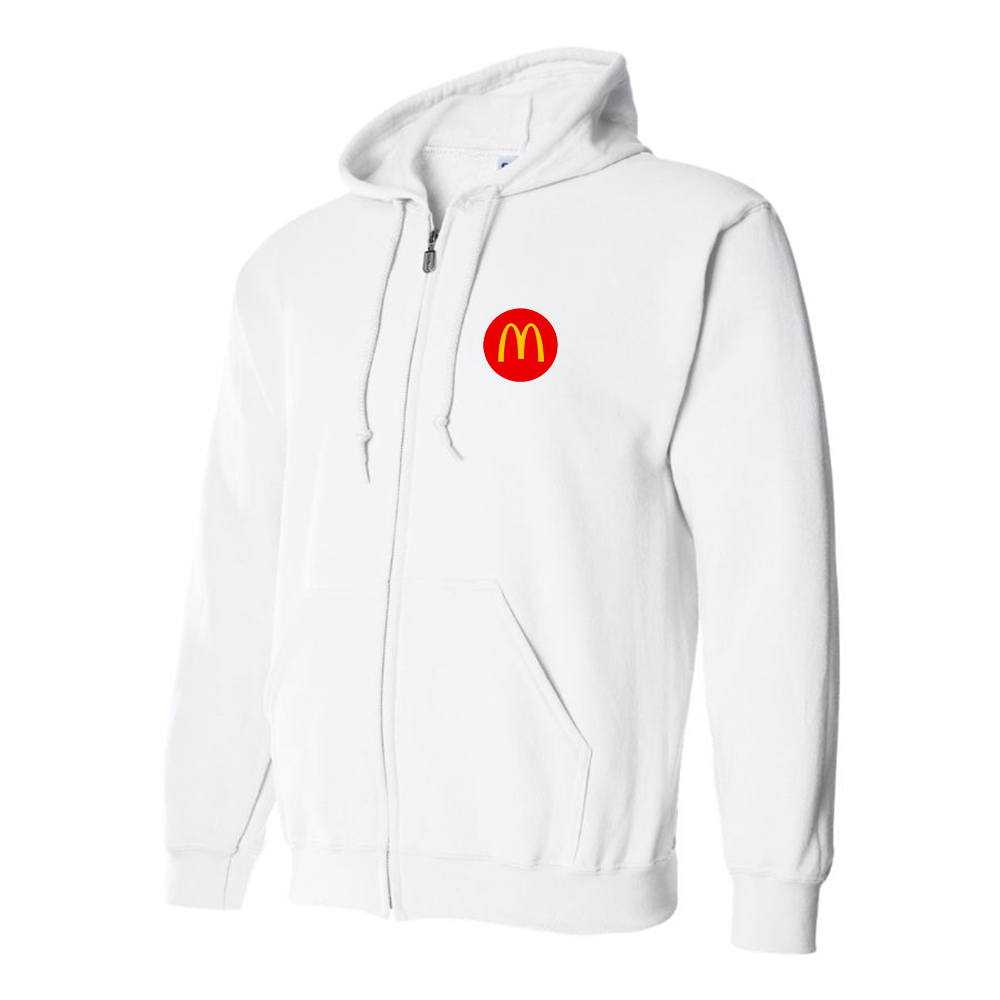 Men's McDonalds  Logo Zipper Hoodie