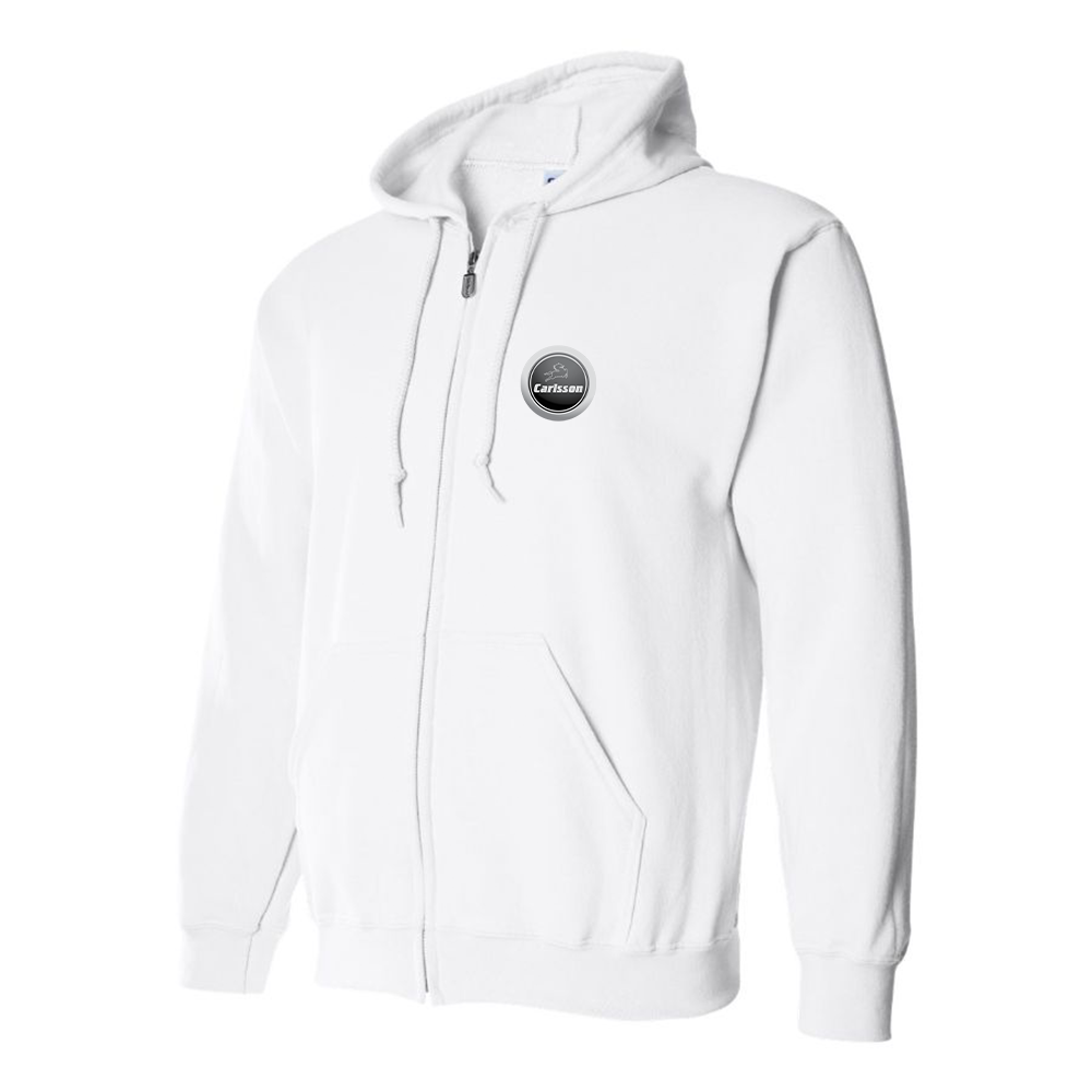 Men's Carlsson Logo Zipper Hoodie