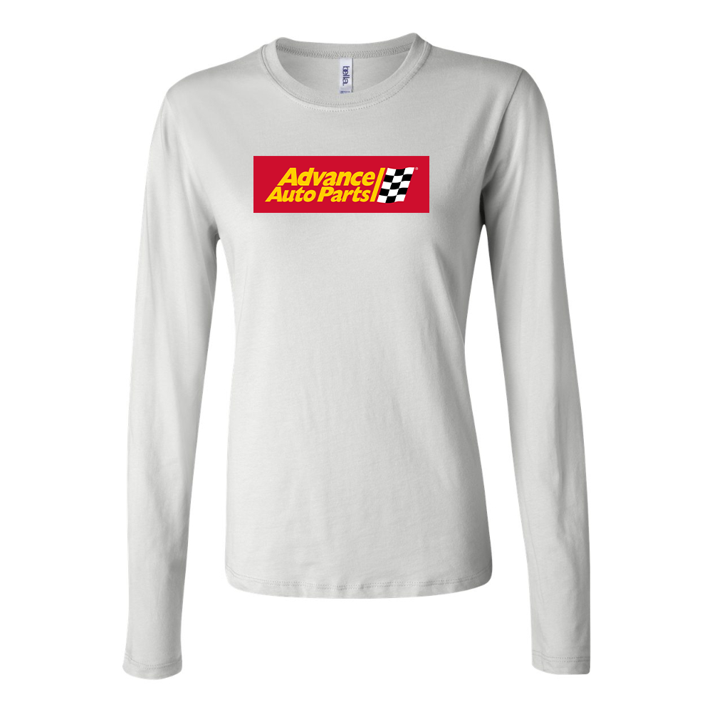 BELLA CANVAS Women’s Advance Auto Parts Logo Jersey Long Sleeve Tee