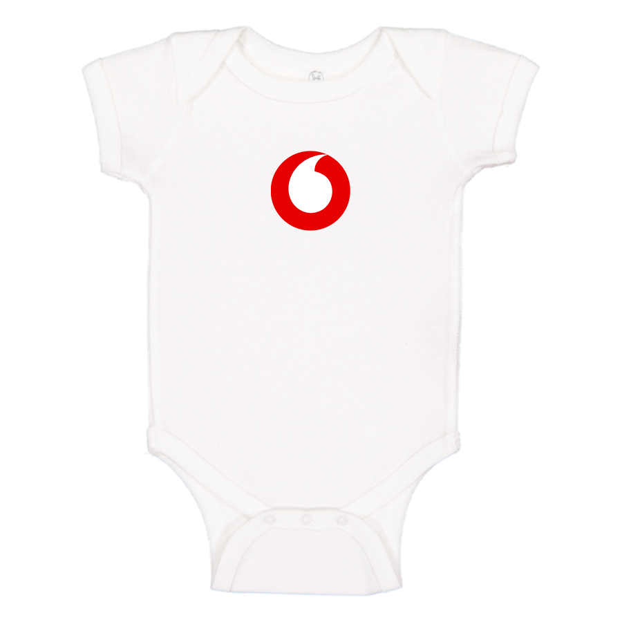 Vodafone Logo Baby Romper Onesie