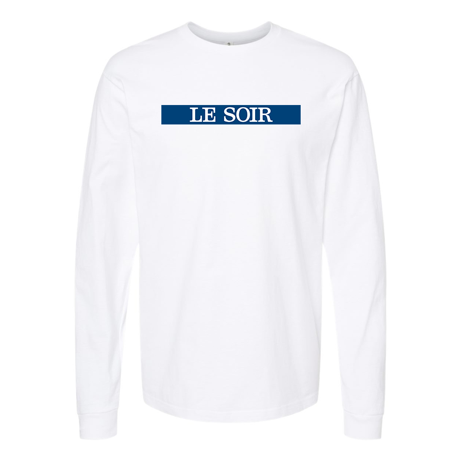Men's Le soir Logo Long Sleeve T-Shirt
