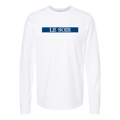 Men's Le soir Logo Long Sleeve T-Shirt