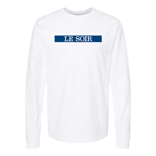 Men's Le soir Logo Long Sleeve T-Shirt