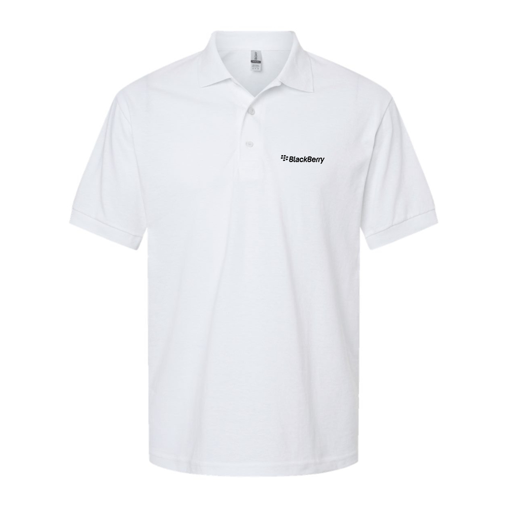 Men's Blackberry Logo Dry Blend Polo