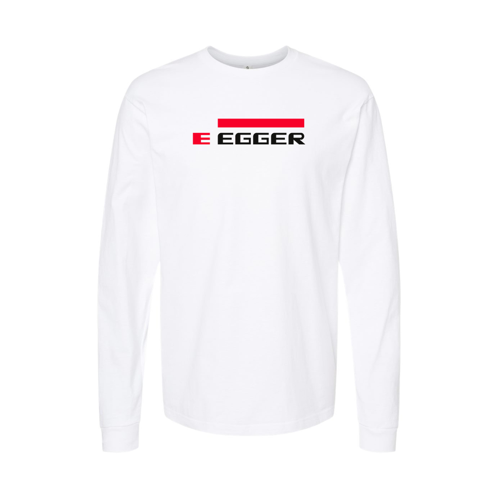 Youth Egger Logo Cotton Long Sleeve T-Shirt
