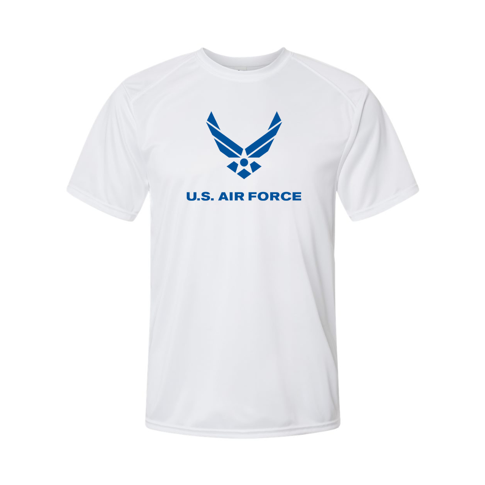 Men's US Airforce Logo Polyester T-Shirt