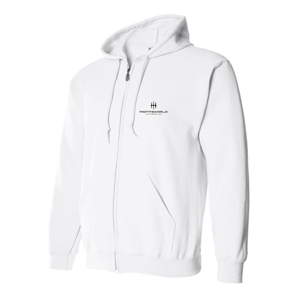 Men's Monte Carlo Automobiles Logo Zipper Hoodie