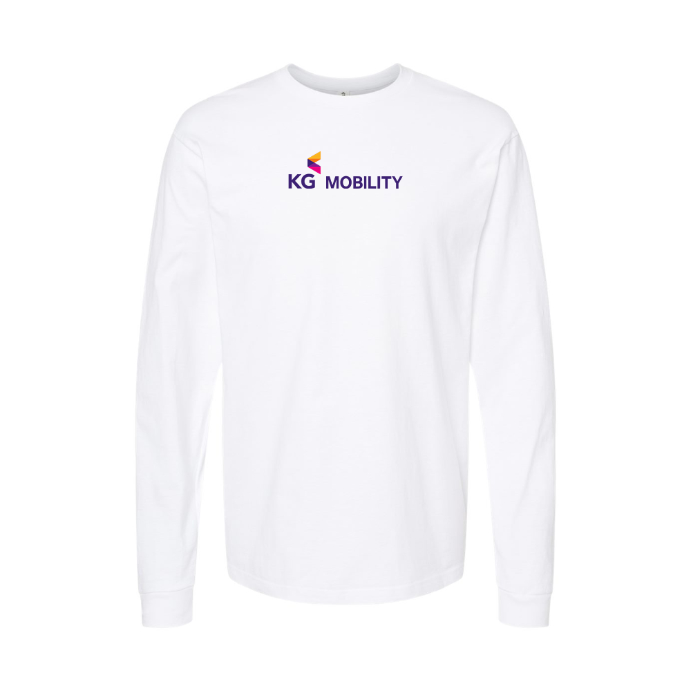 Youth KG Mobility Logo Cotton Long Sleeve T-Shirt