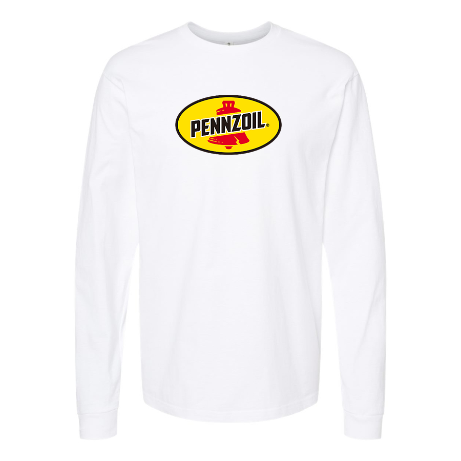 Youth Pennzoil Logo Cotton Long Sleeve T-Shirt