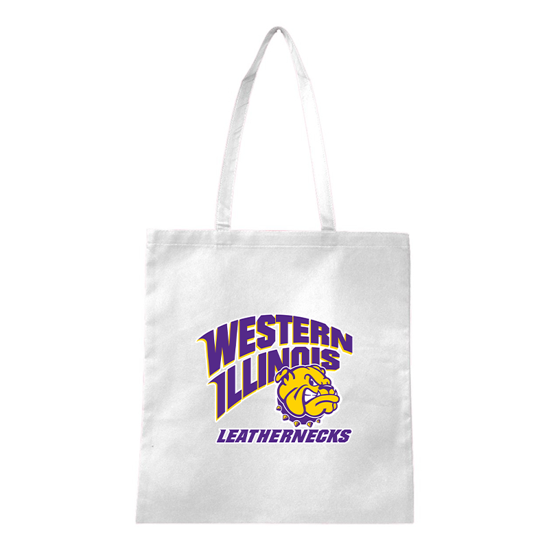 Western Illinois Leathernecks Q-Tees Non-Woven  Tote