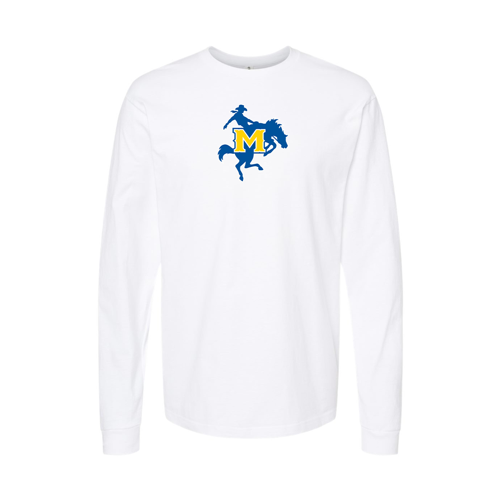 Men's McNeese State Cowboys Logo Long Sleeve T-Shirt