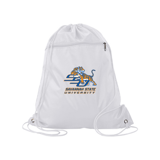 Savannah State Tigers Logo Q-Tees - Polyester Cinchpack