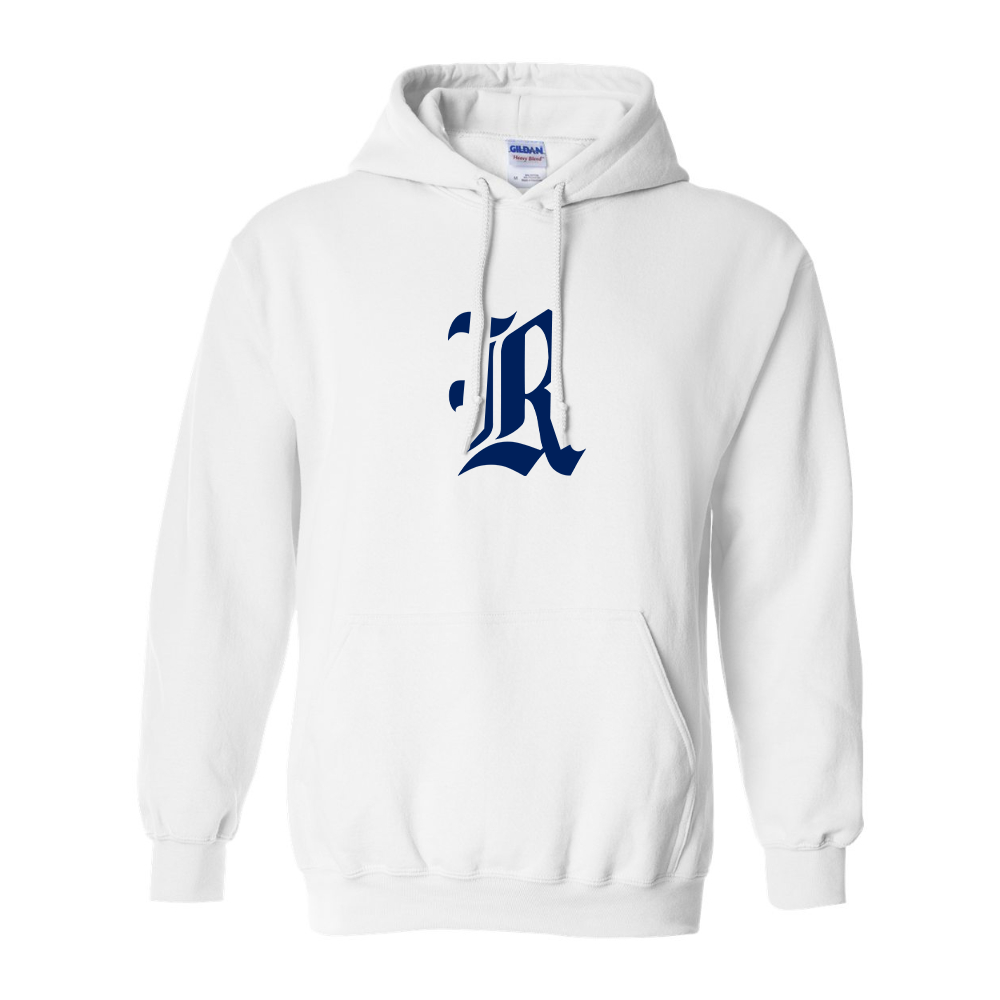 Men's Rice Owls Logo Gildan  Heavy Blend Hooded Sweatshirt