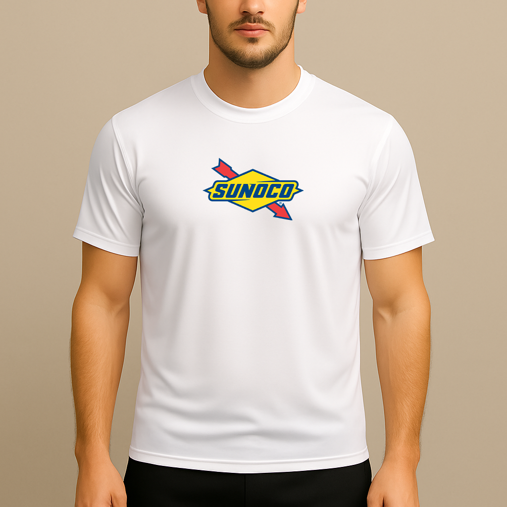 Men's Sunoco Gas Station Polyester T-Shirt