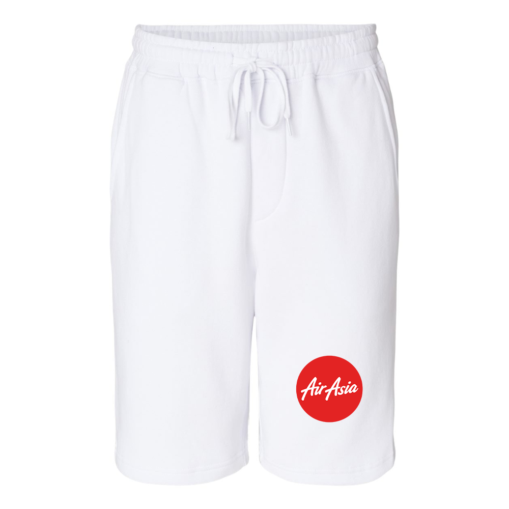 Men's Air Asia Logo Independent Trading Co Midweight Fleece Shorts