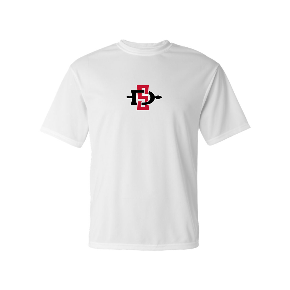 Men's  San Diego State Aztecs Logo Polyester T-Shirt