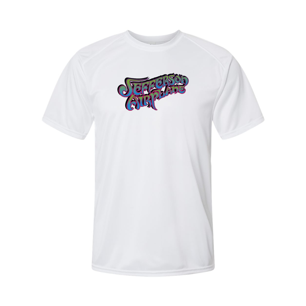 Men's Jefferson Airplane Logo Polyester T-Shirt