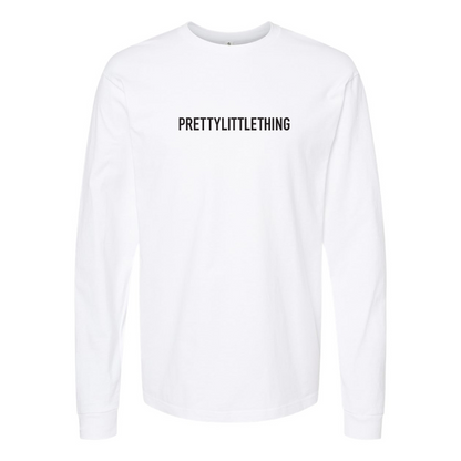 Men's Pretty Little Thing Logo Long Sleeve T-Shirt