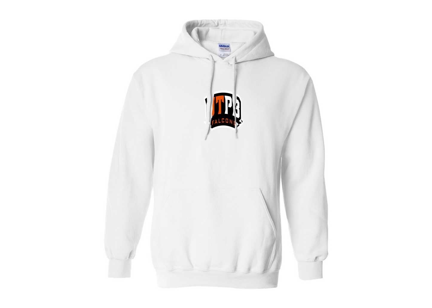 Men's UTPB Falcons Gildan  Heavy Blend Hooded Sweatshirt
