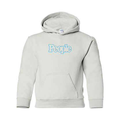 Youth People Magazine Logo Gildan Heavy Blend  Hooded Sweatshirt