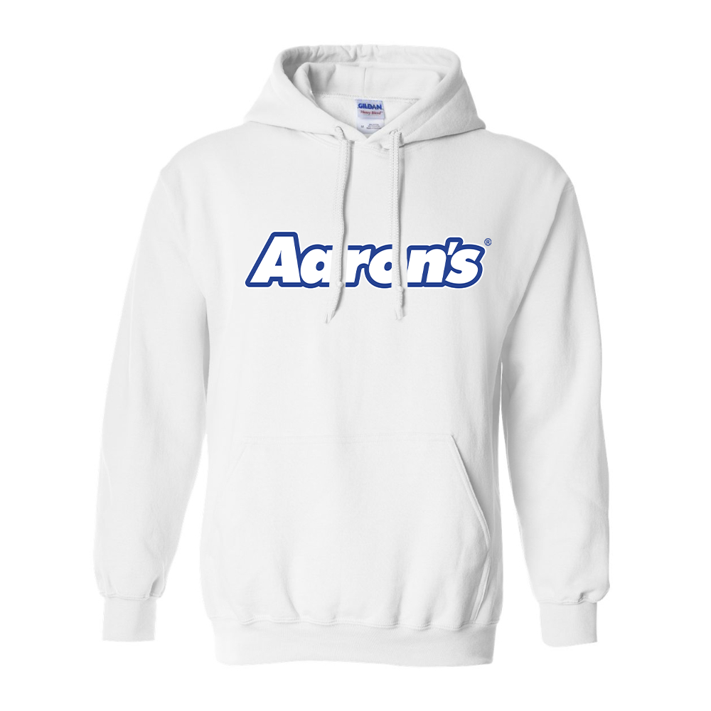 Men's Aaron_s Logo Gildan  Heavy Blend Hooded Sweatshirt