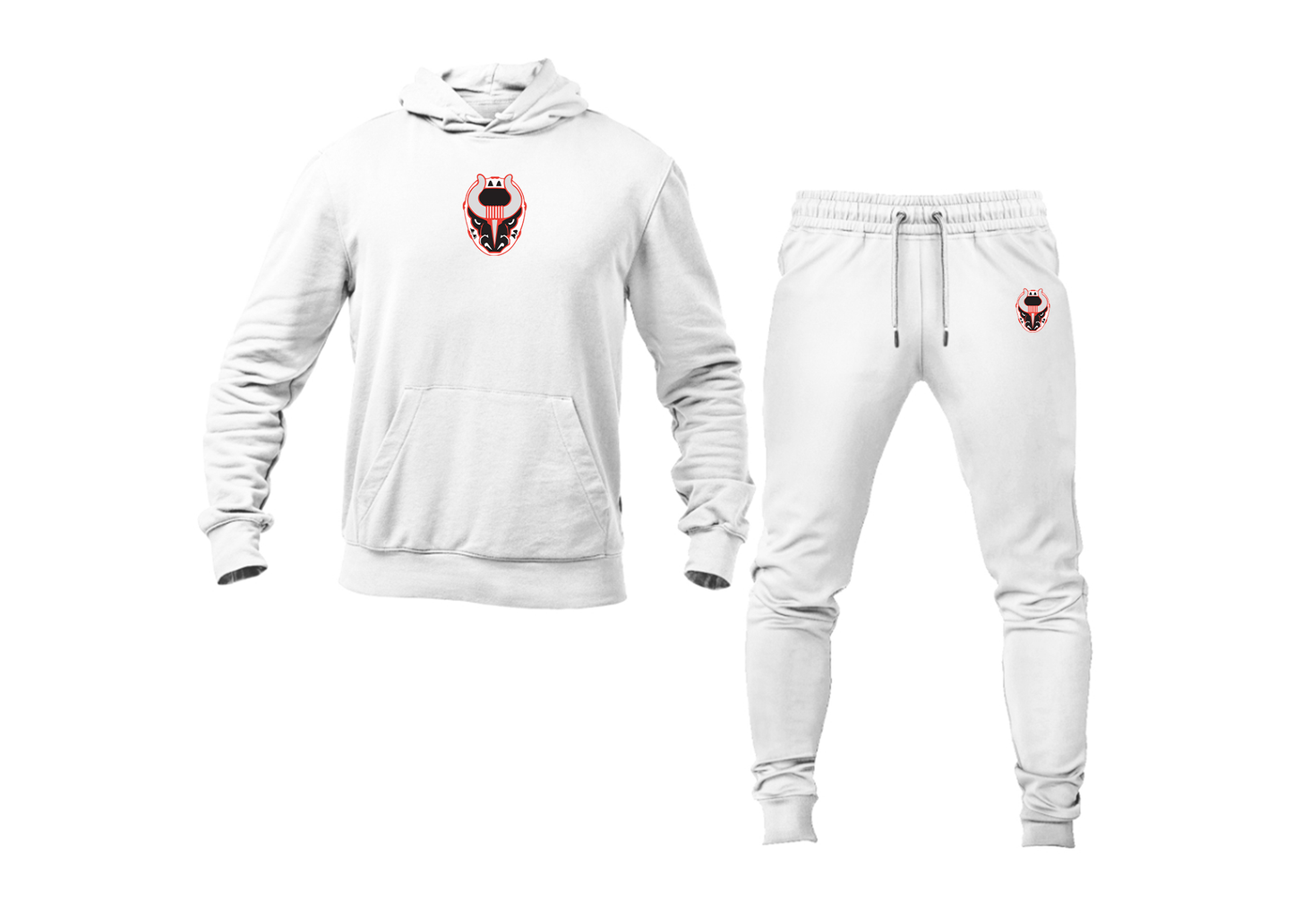 Men's Birmingham Bulls Logo Hoodie Joggers Set