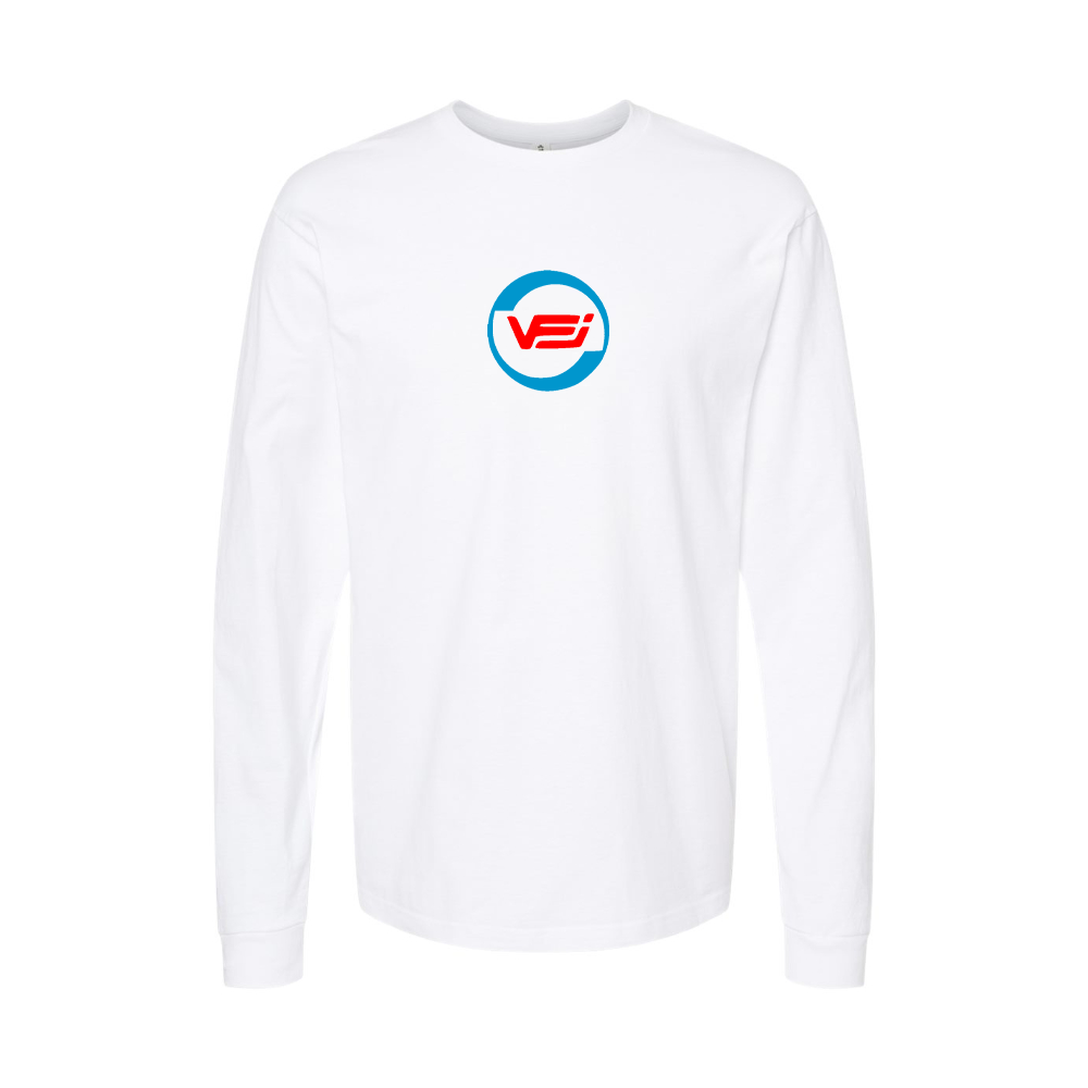 Youth Vehicle Factory Jabalpur Logo Cotton Long Sleeve T-Shirt