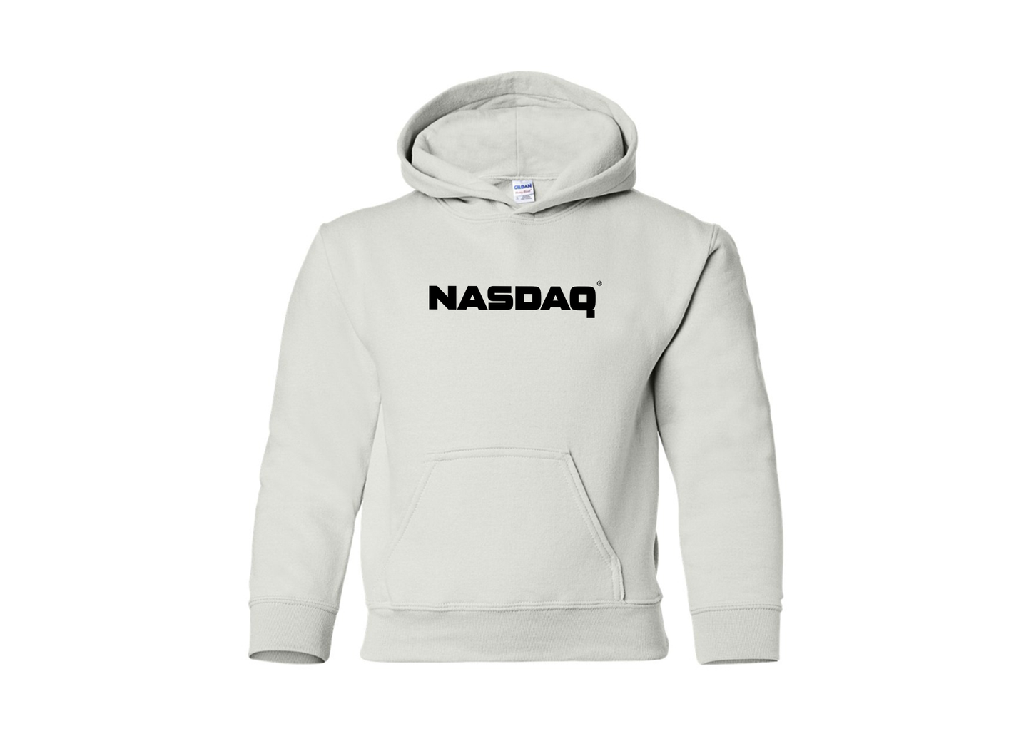 Youth Nasdaq Logo Gildan Heavy Blend  Hooded Sweatshirt