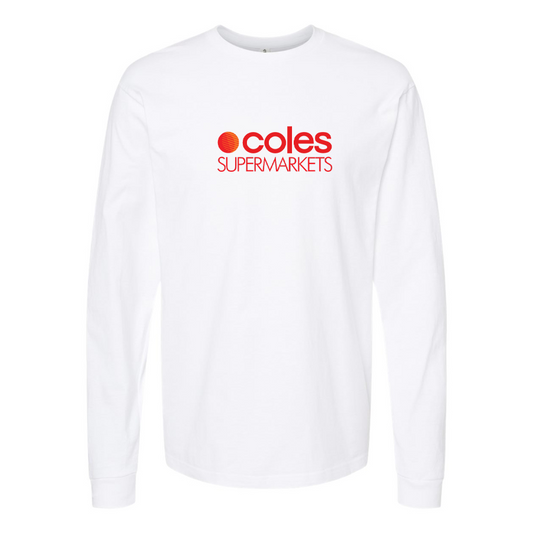 Youth Coles Supermarket Cotton Long Sleeve T-Shirt