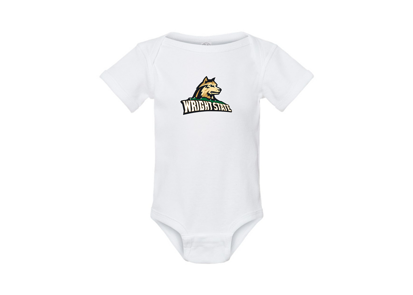 Wright State Raiders Rabbit Skins Infant Baby Rib Bodysuit