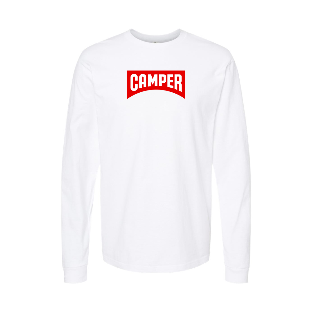 Youth Camper Logo Cotton Long Sleeve T-Shirt