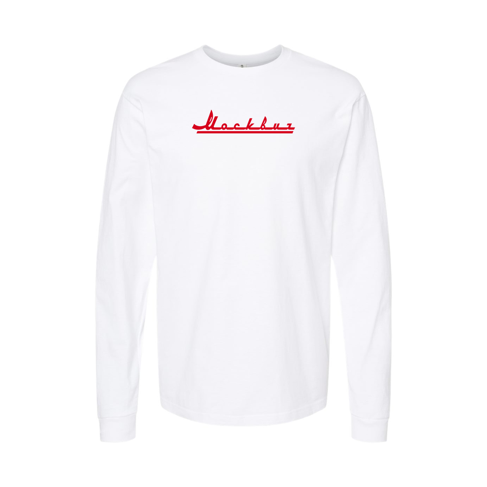 Youth Moskvitch Logo Cotton Long Sleeve T-Shirt