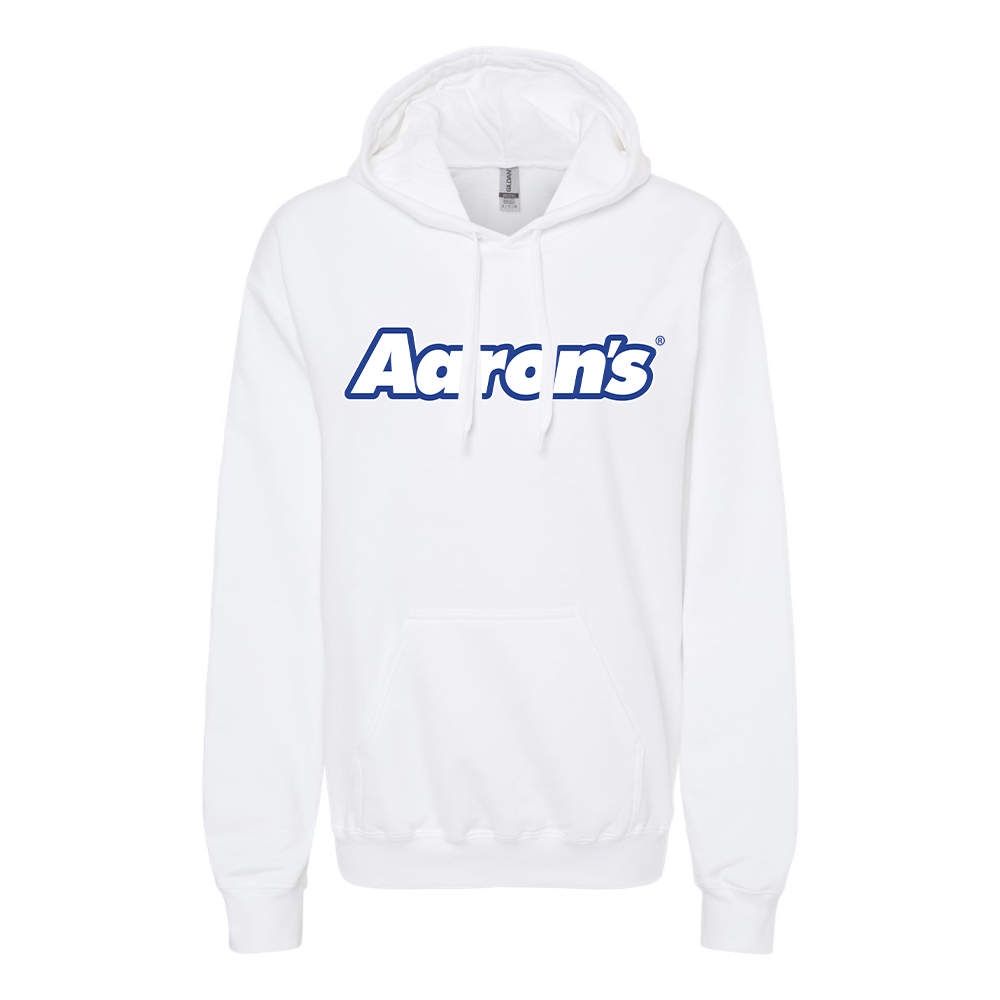 Men's Aaron_s Logo Softstyle Midweight Hooded Sweatshirt