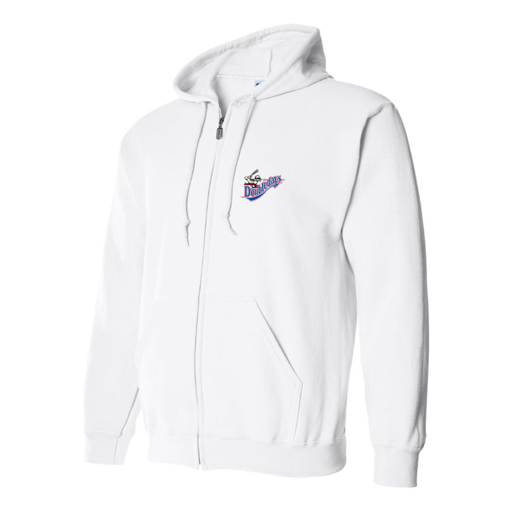 Men's Auburn Doubledays Logo Zipper Hoodie