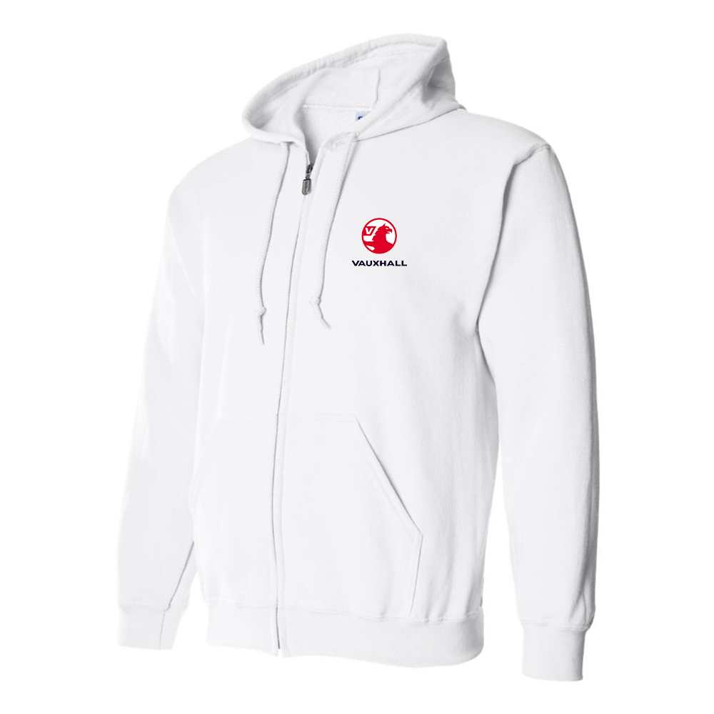 Men's Vauxhall Logo Zipper Hoodie