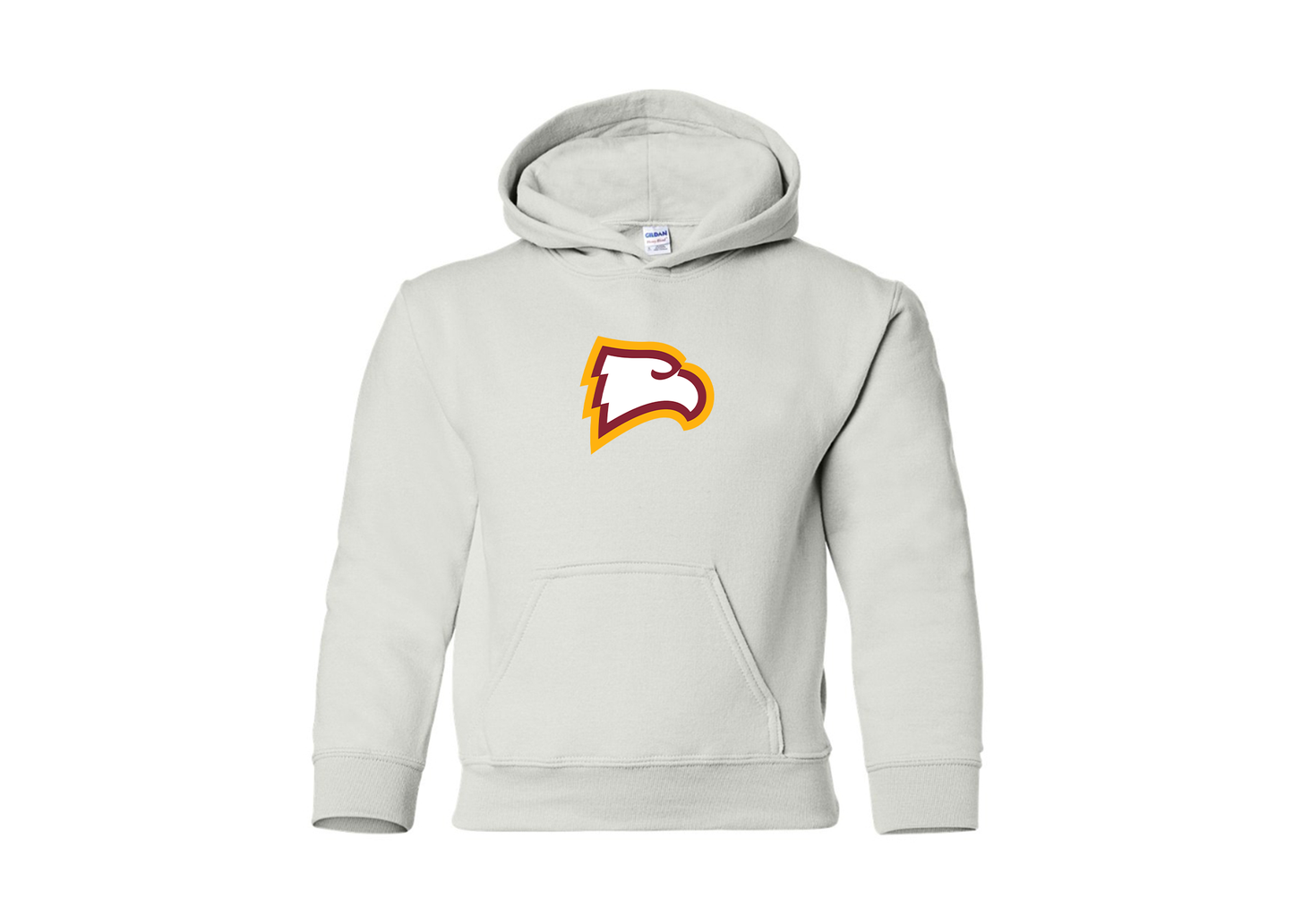 Youth Winthrop Eagles Gildan Heavy Blend  Hooded Sweatshirt