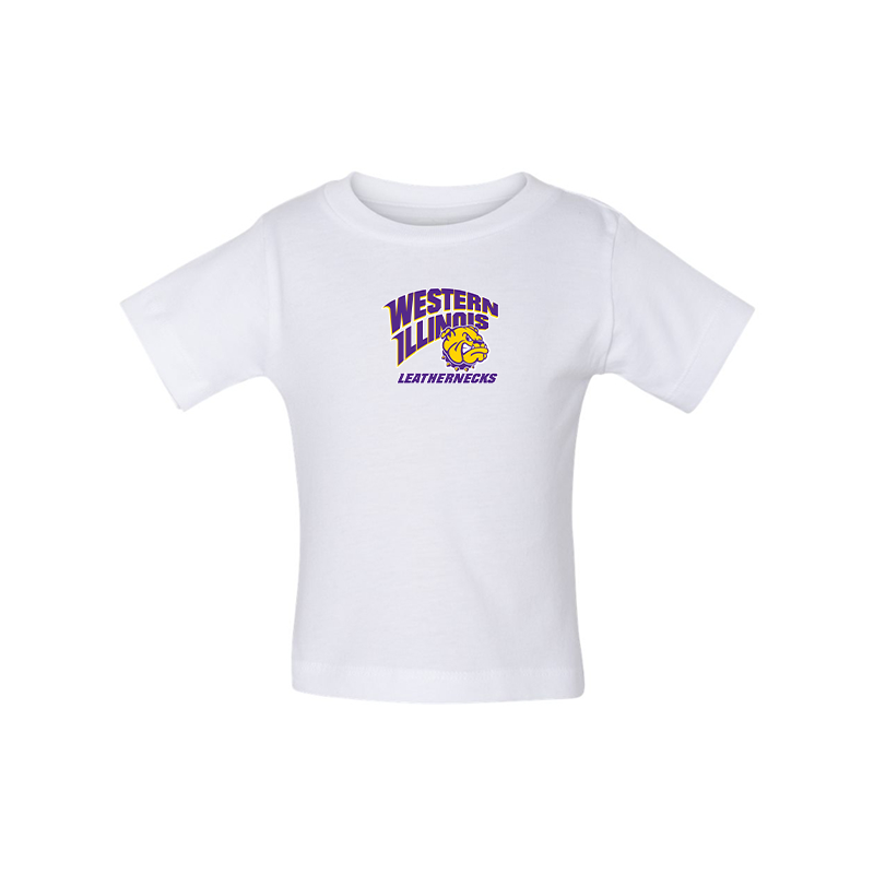Western Illinois Leathernecks BELLA CANVAS Infant Jersey Tee