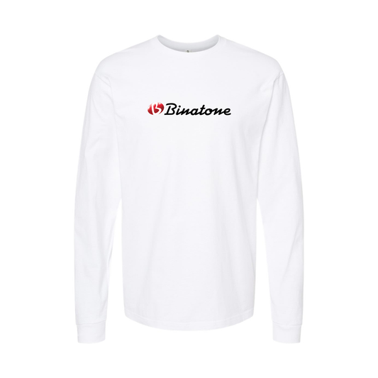 Men's Binatone Logo Long Sleeve T-Shirt