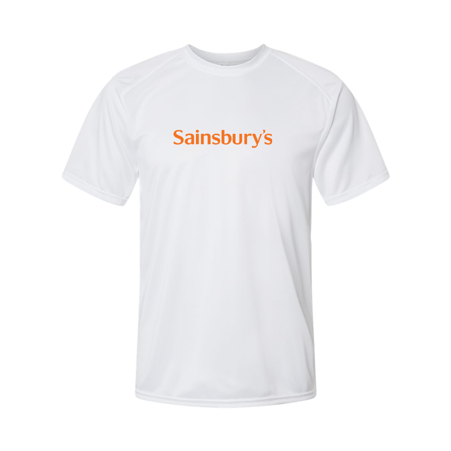 Men's Sainsbury_s Logo Polyester T-Shirt