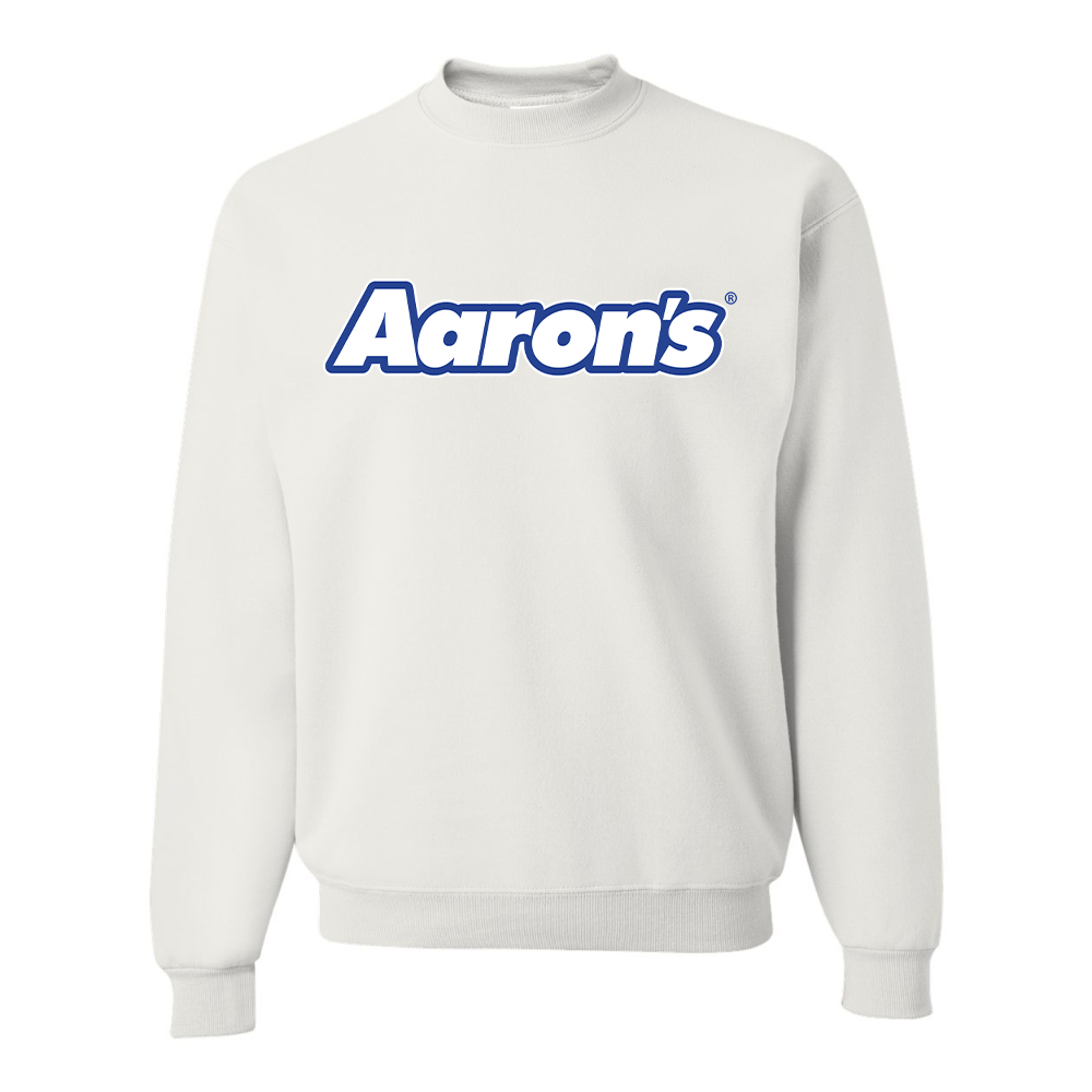 Men's Aaron_s Logo  JERZEES NuBlend Crewneck Sweatshirt