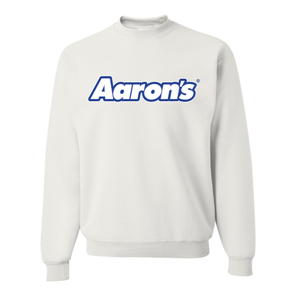 Men's Aaron_s Logo  JERZEES NuBlend Crewneck Sweatshirt