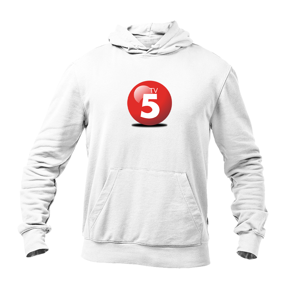 Men's ABC TV5 Logo Gildan  Heavy Blend Hooded Sweatshirt