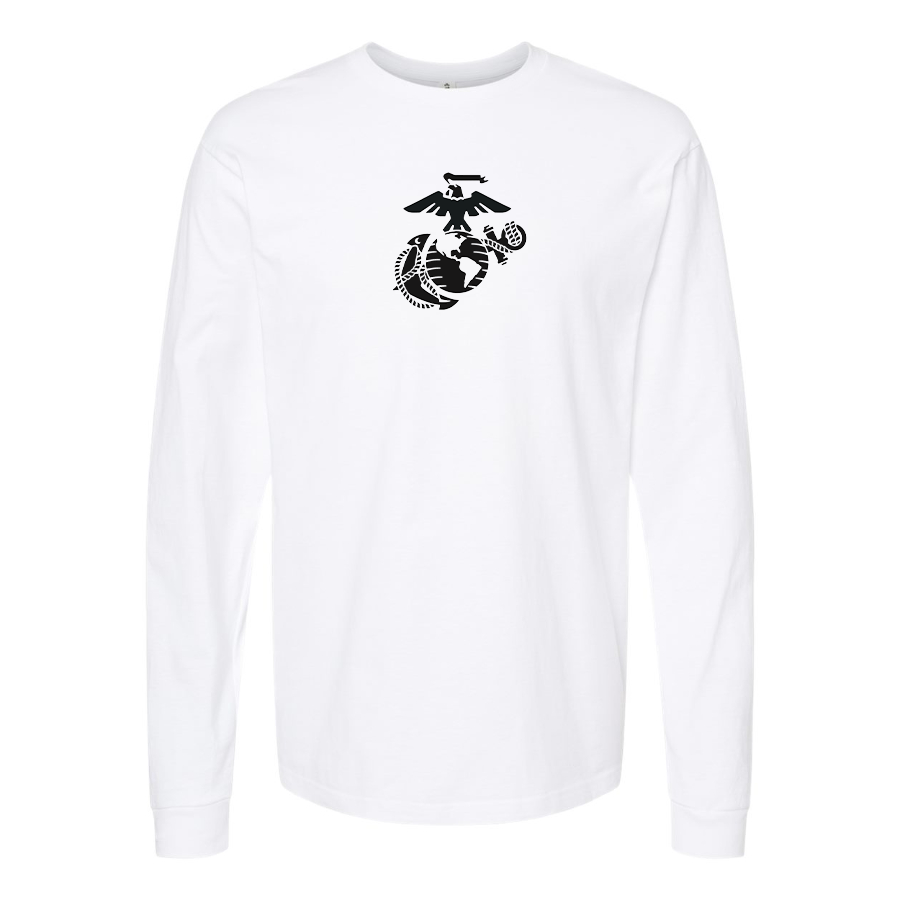Youth USMC Symbol Cotton Long Sleeve T-Shirt